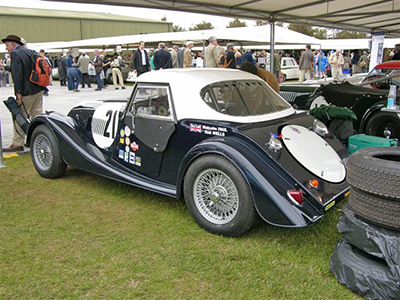 Morgan Plus 4 at Goodwood